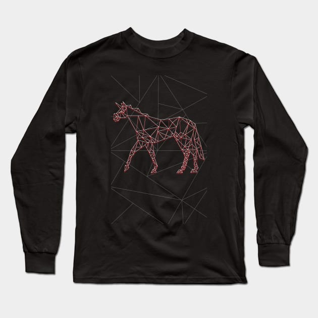 Wired Unicorn V02 Long Sleeve T-Shirt by Thatssounicorny